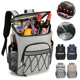 Backpack wholesale insulation bag Oxford cloth large capacity outdoor picnic backpack multi-functional water-repellent picnic bag