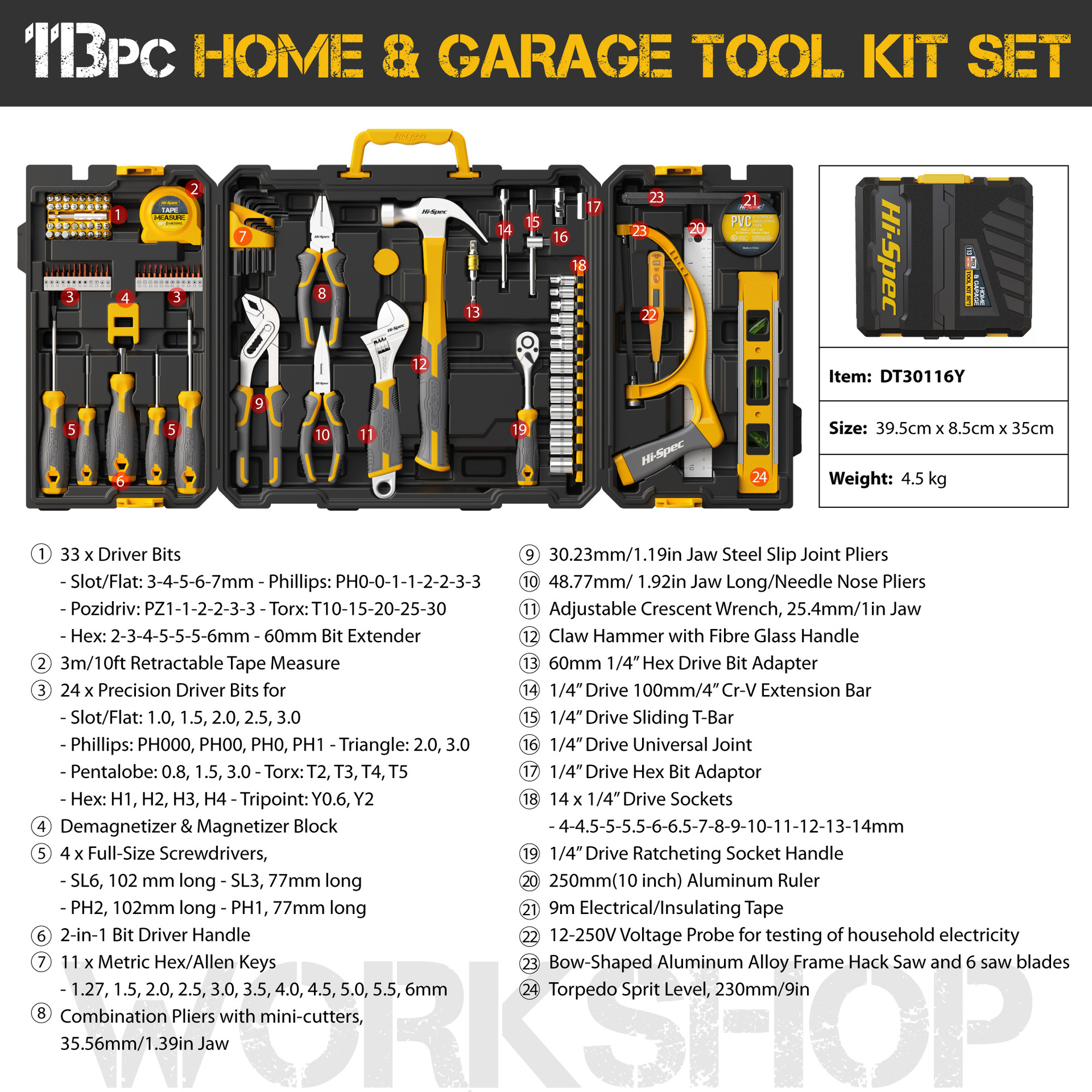 Amazon 113 piezas de reparación de automóviles para el hogar conjunto de herramientas de reparación de pinzas de cinta de calibración conjunto de mantenimiento de destornillador
