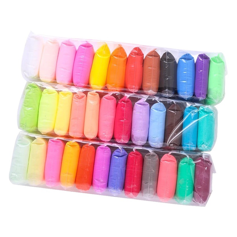 Arcilla ultraligera al por mayor arcilla de color para niños, juguetes de bricolaje hechos a mano, juego de plastilina, herramientas de arcilla espacial, arcilla para el cabello