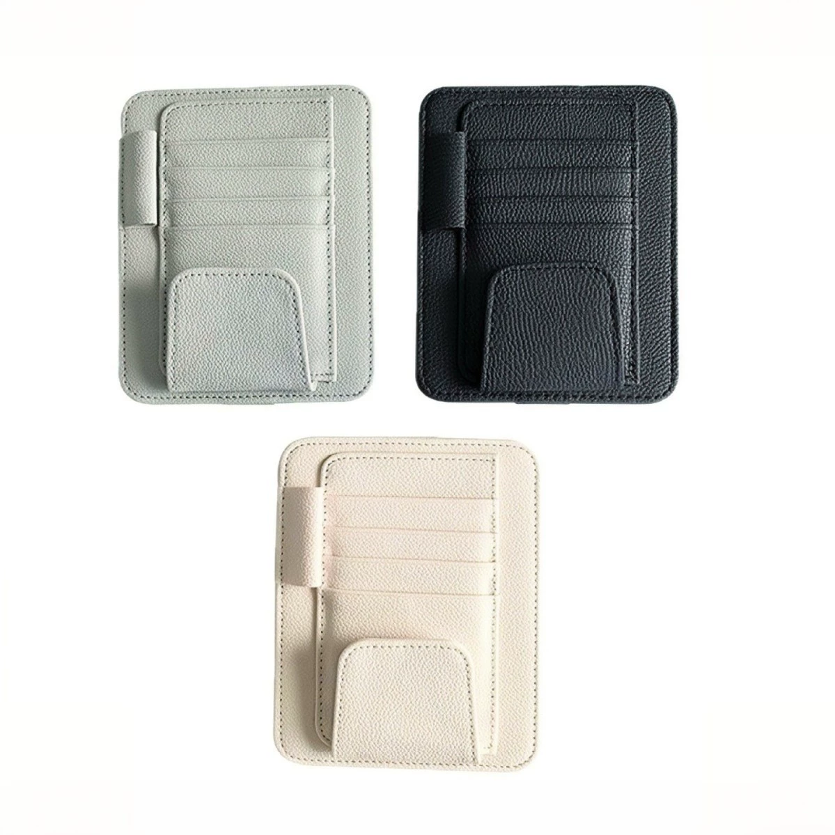 Polyurethane glasses for car, work universal storage system for business cards