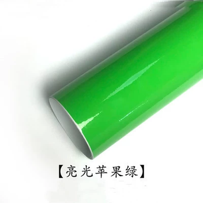 Automotive Film: green carbon fiber crystal ice - 30150cm-bright-apple-green