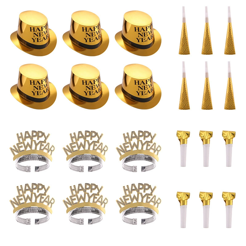 Новогодний набор для вечеринки: шапочки-шарфы, подарочный набор, праздничные принадлежности, реквизит для фотосессий на день рождения