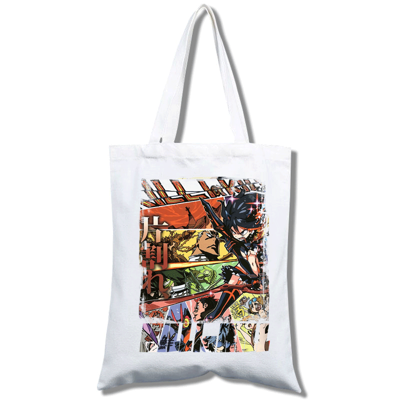 动漫 斩服少女 Kill la Kill 手提袋时尚购物袋便携女士单肩包帆