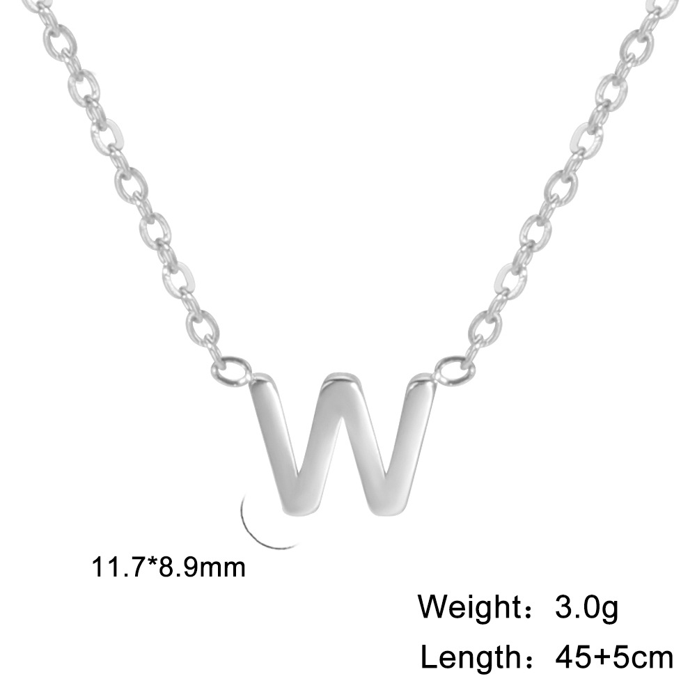 Steel, letter W