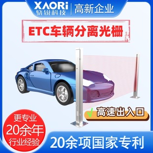 Vehicle separation detection light curtain/vehicle separation system/gate 30SLC0460-n16