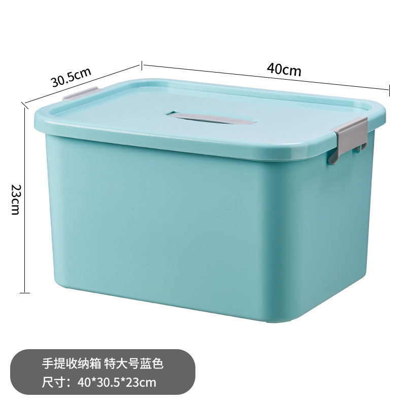 휴대용 보관함 초대형 블루