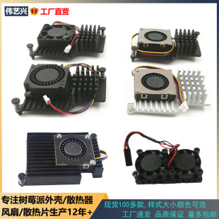 Raspberry Pi Radiator Heat Sink Raspberry Pi 5th Generation Radiator Raspberry Pi 3B4B Motherboard Heat Sink