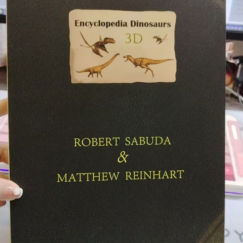 跨境3DEncyclopediaPrehistoricaDinosaurs立体书恐龙百科全书|undefined