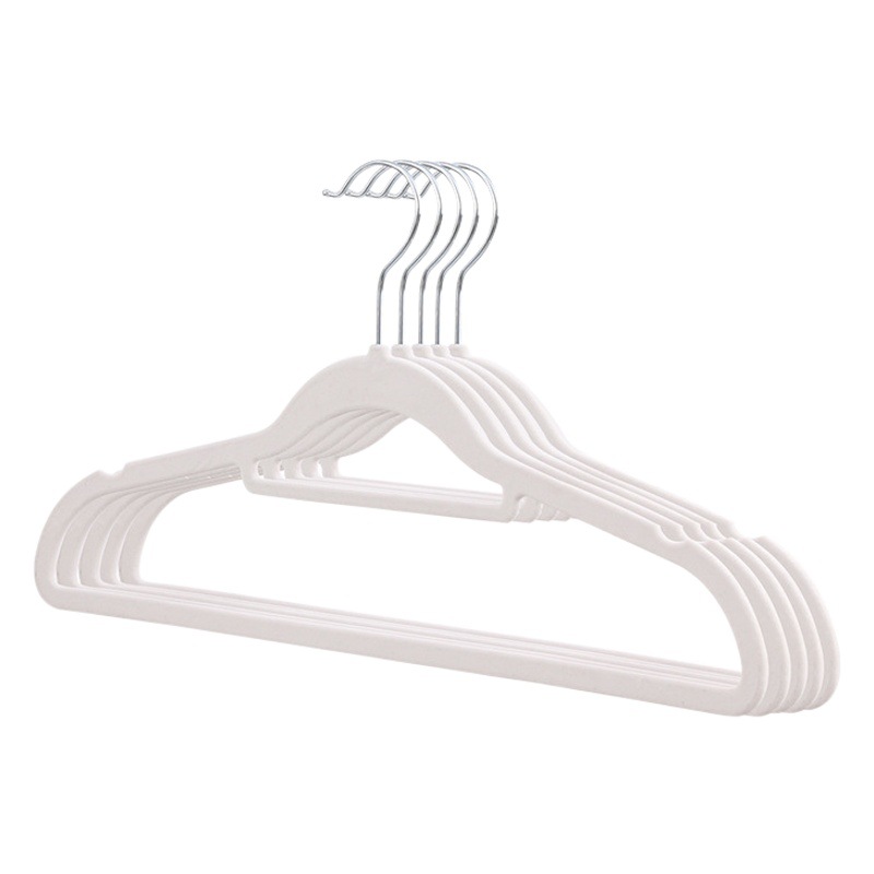 Flocado percha de ropa sin costuras antideslizante percha ropa del hogar percha organizador ropa percha de plástico percha de ropa al por mayor