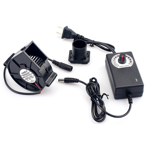 Factory direct supply 7530 blower with round pipe head 220V household adjustable speed controller firewood engine oil barbecue grill mute