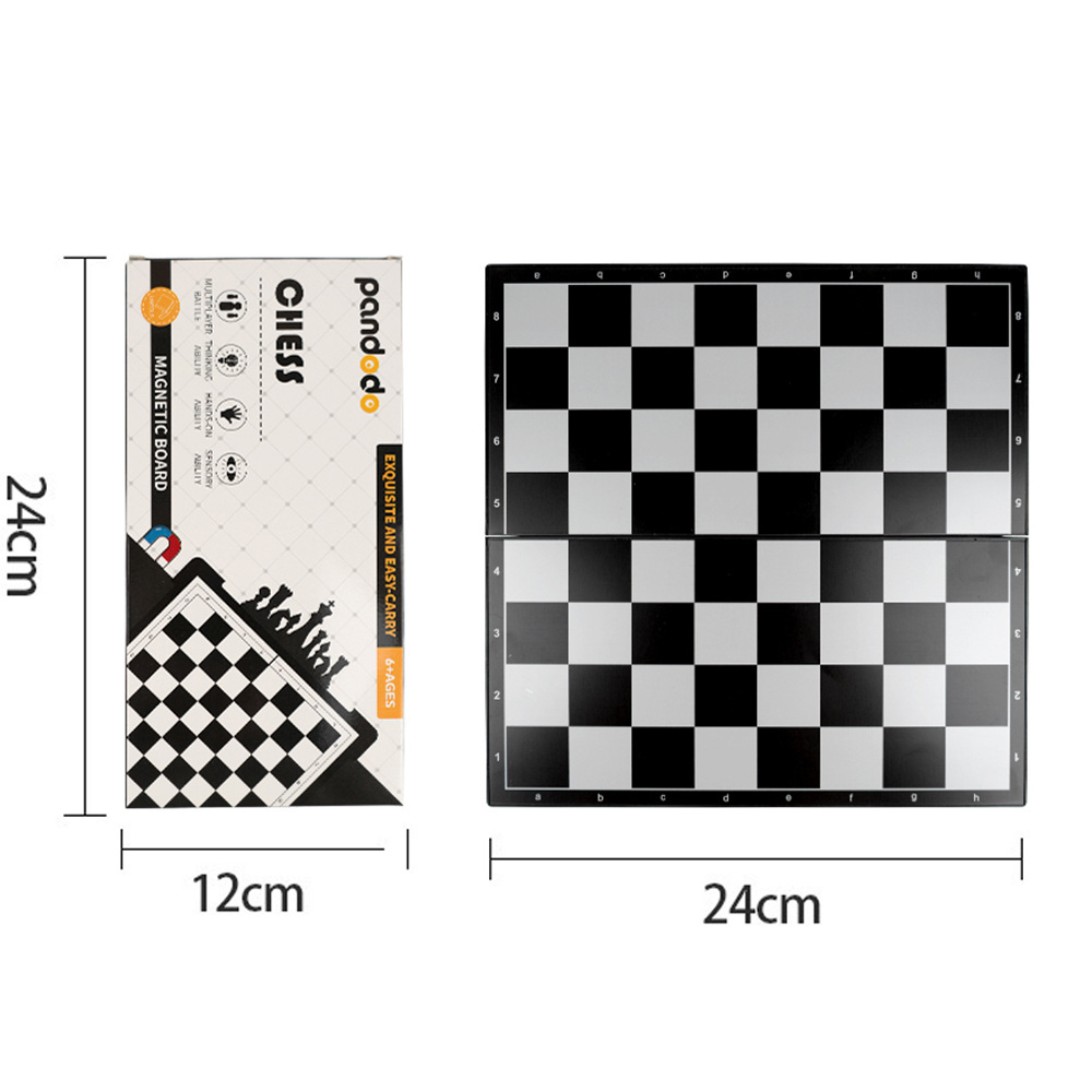 Ajedrez de vuelo internacional ludo ajedrez go-go damas juego de ajedrez puzzle magnético plegable transfronterizo image 23
