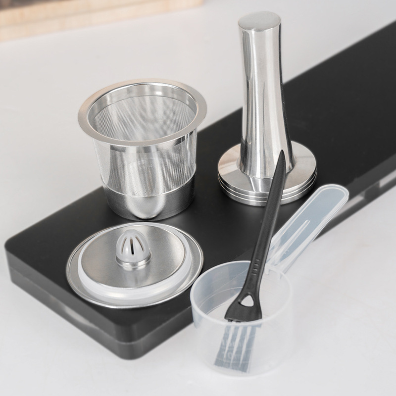 Loop filling coffee capsule drip cup single hole coffee K cup filter compatible keurig coffee machine