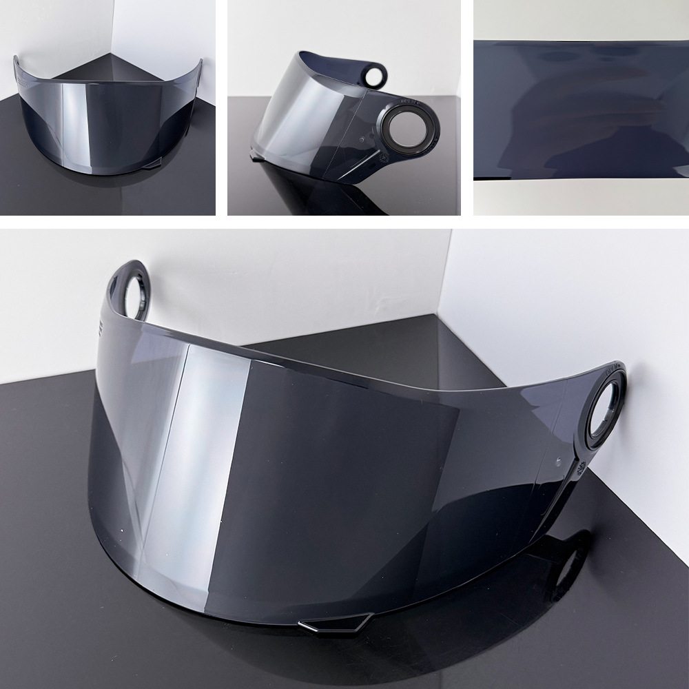 Ff358 Motorcycle Helmet Lens Is Suitable for Ff358 Ff396 Sun Protection Mirror-Coated High-Definition Anti-Uv
