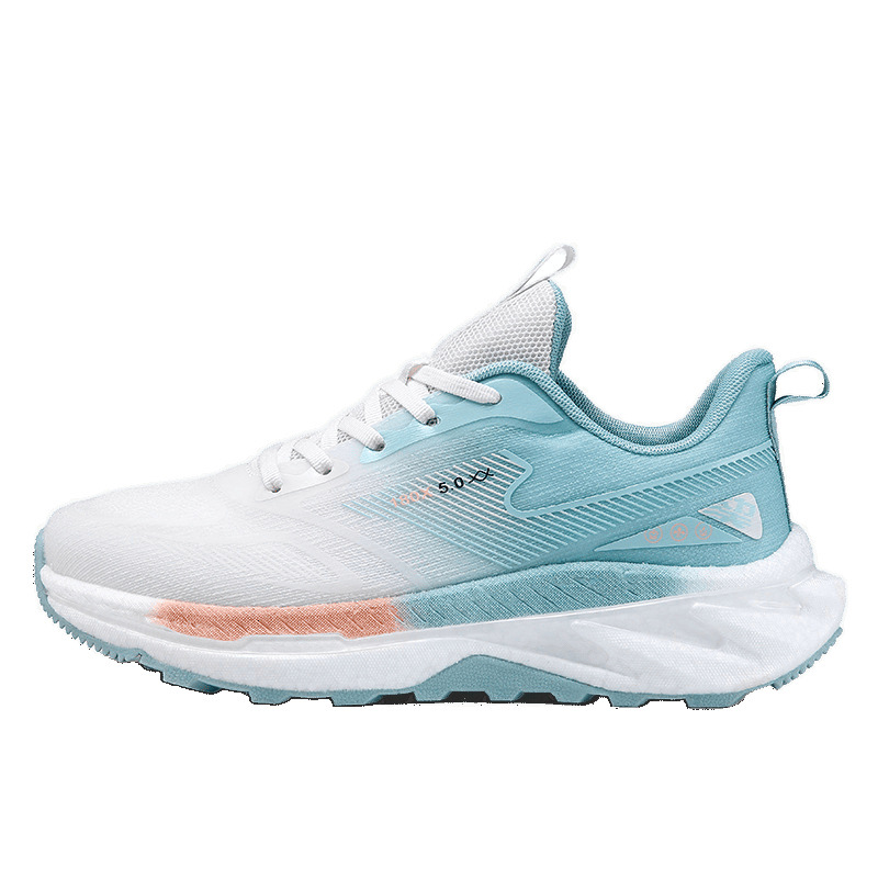 Zapatos deportivos casuales de placa de carbono de fondo suave de explosión juvenil amortiguador anti-deslizante para hombres para estudiantes que aumentan la tendencia de zapatos para correr