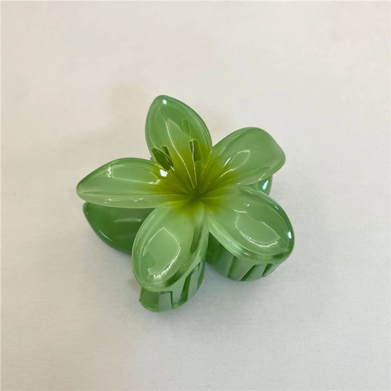 クロスボーダーの卵の花は大きいサイズの高級感のグラデーションの花の髪を挟んで後頭部を挟みます。|undefined