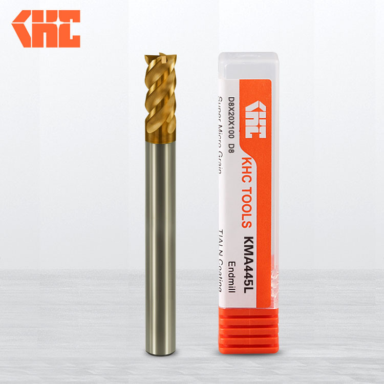 65度4刃加长柄钨钢平底铣刀高硬耐磨强高精度模具加工数控合金刀