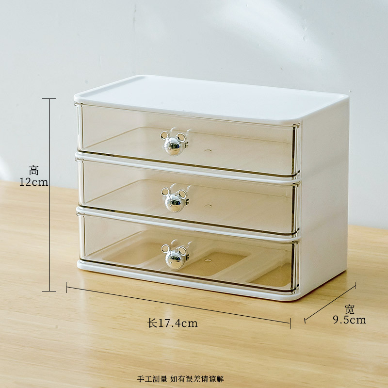 Organizador de Maquillaje con Cajones, Grande, para Tocador, con Divisorias