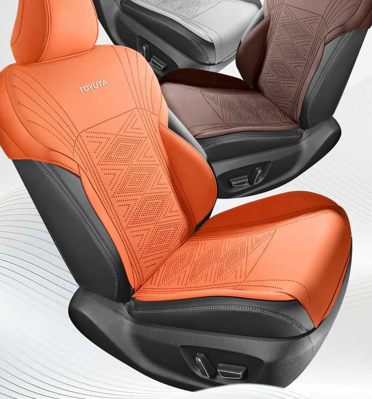 24 Models of the Ninth Generation Toyota Camry Special Car Seat Cushion Half-Pack Breathable Suede Saddle Seat Cover
