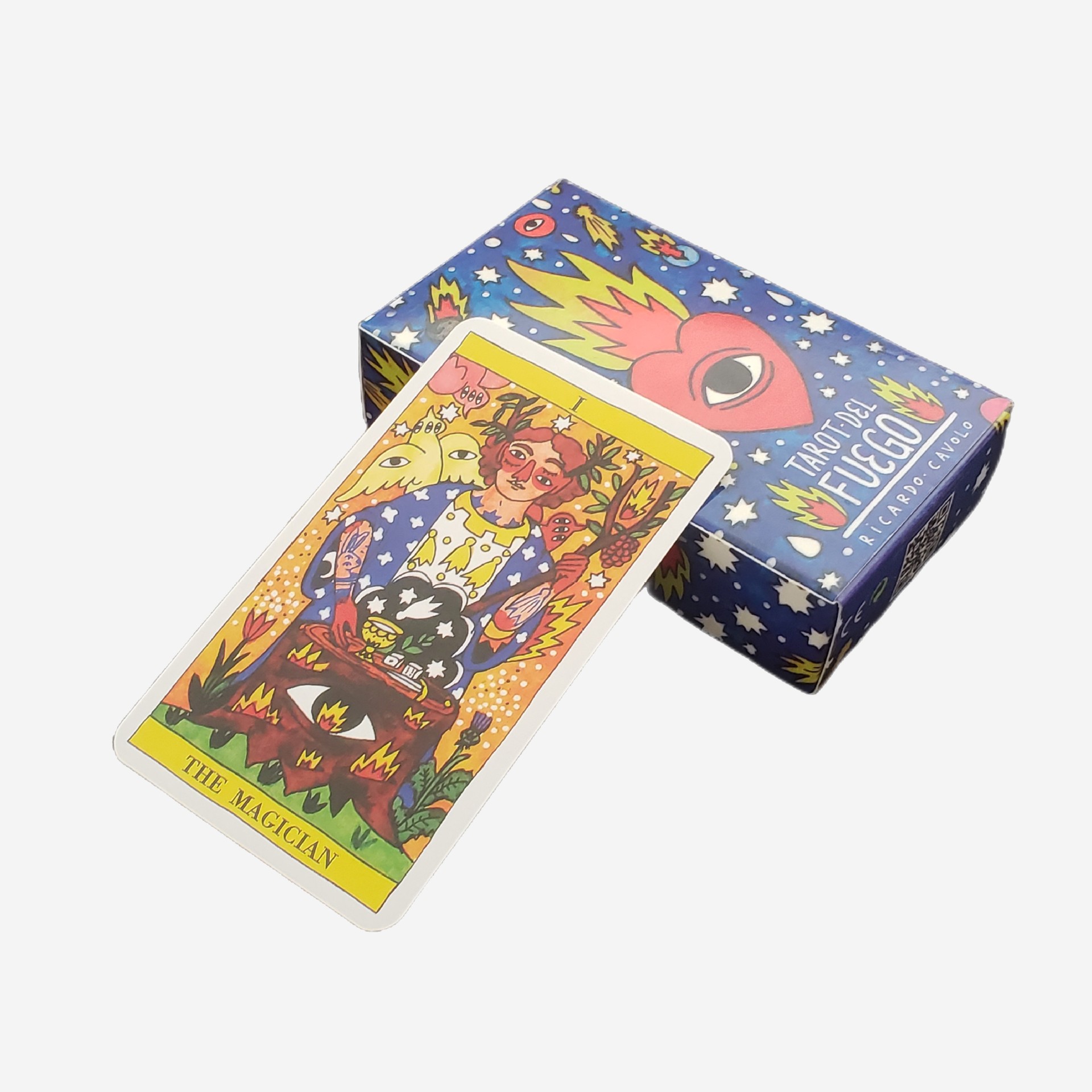 Del Fugo Tarot Deck - Traditional Divination Card Game Set_voghion.com