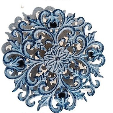 L 큰 파란색 오래된