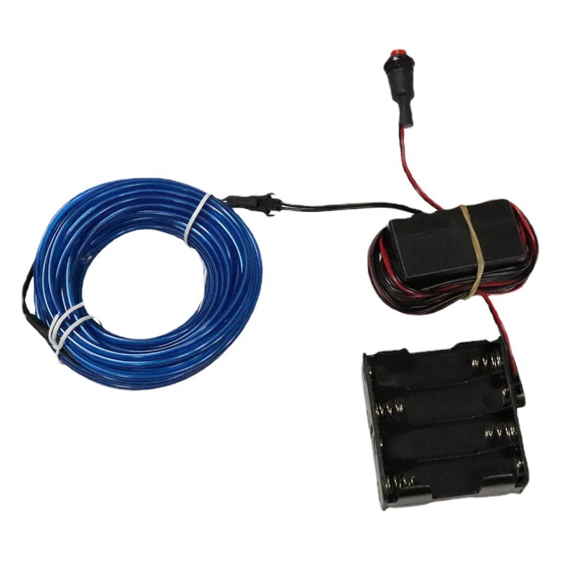 Светоотражающая флуоресцентная нить для светодиодных костюмов, реквизит для танцевальных выступлений, декор для ежегодных мероприятий, одежда, холодная световодная лента