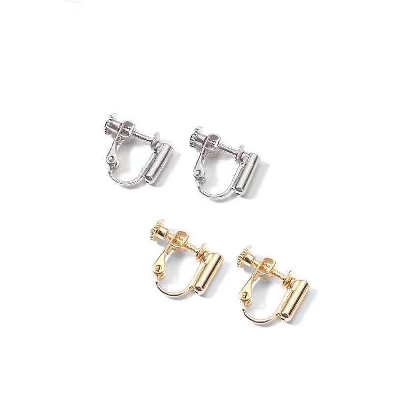 Non-percé Fille Oreille Clip Convertisseur Oreille Goujons Boucles D'oreilles Changé À Non-piercing Boucles D'oreilles Femelle Spirale Oreille Clip display picture 3