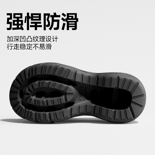 High Heel Slippers Women Summer Outdoor Beach Lightweight EVA Thick Bottom Slippers for Women New Style 