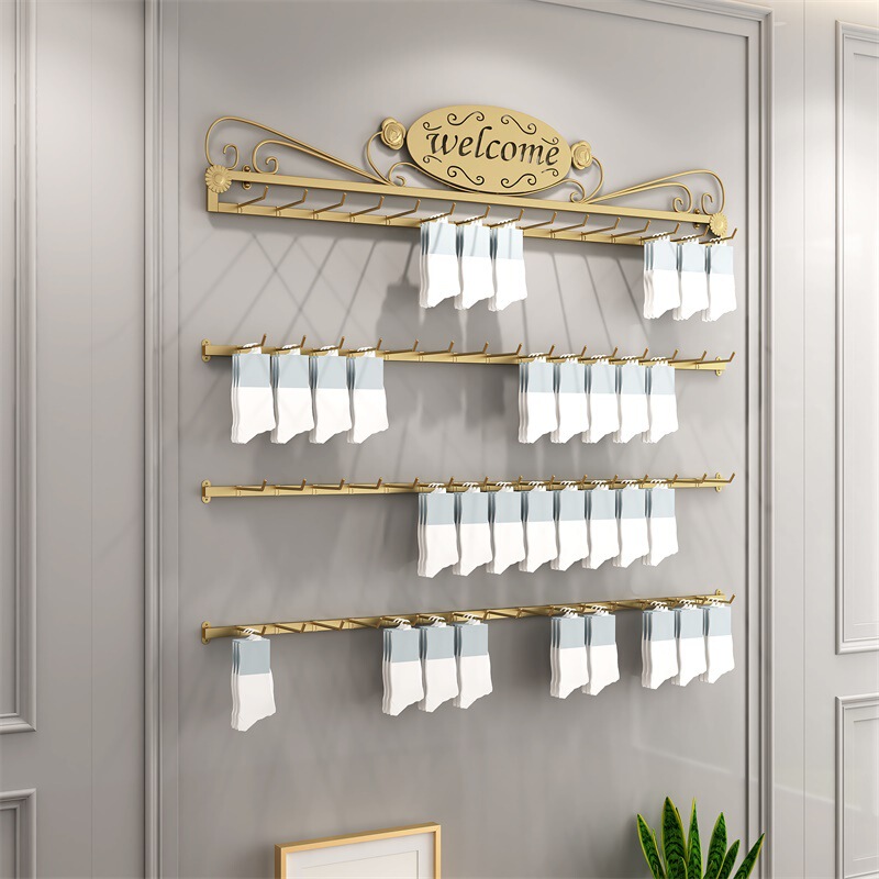Sock Display Rack, Wall-Mounted Shoe Accessories Rack, Wall-Mounted Mobile Phone Accessories Shelf, Bra and Intimates Display Rack