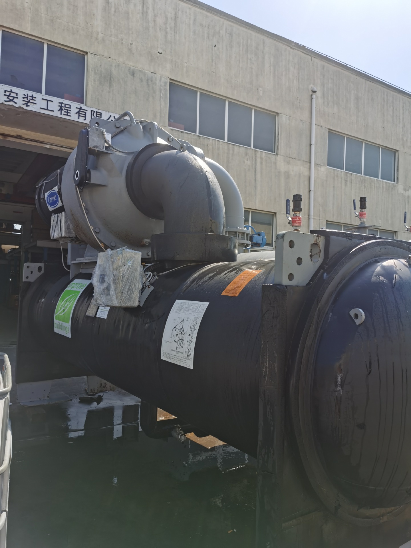 无锡市南长区出租销售开利高压冷水离心机组 19XR7070577MFH5A