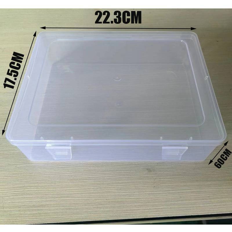 透明収納ボックス大容量カバー分割収納整理ボックスデスクトッププラスチック多機能防塵収納ボックス|undefined