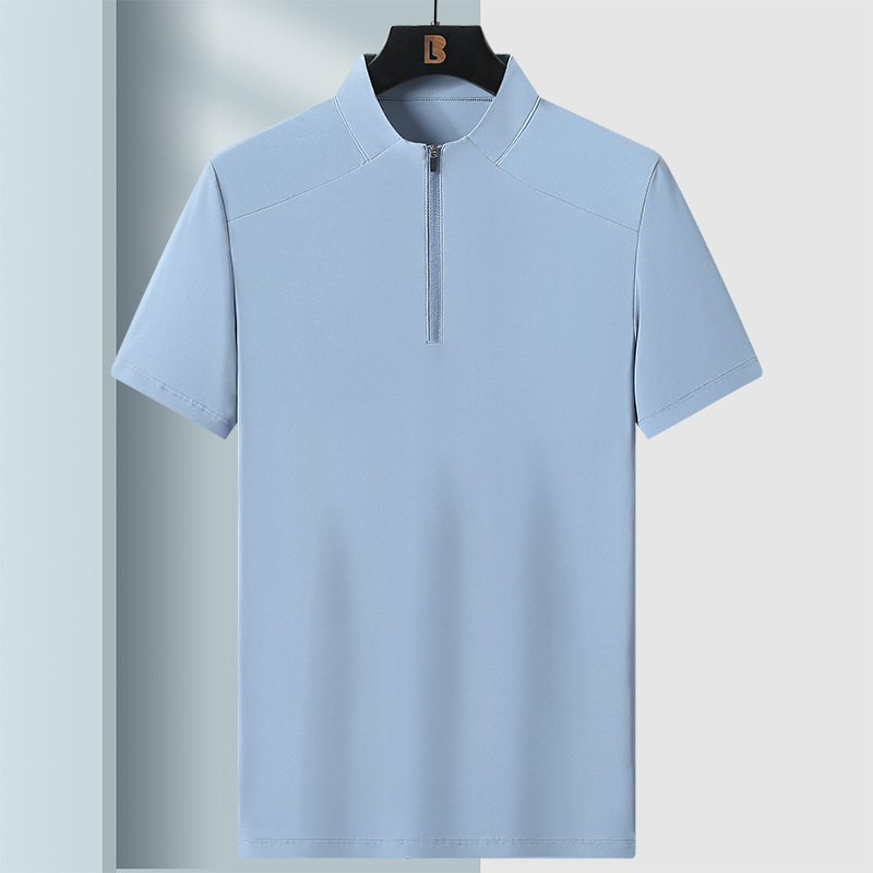 Fashionable casual universal silk quick dry quality polo