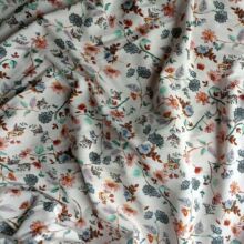 人棉氨纶紧密赛络纺 赛洛纺环纺印花 人棉莫代尔印花汗布现货