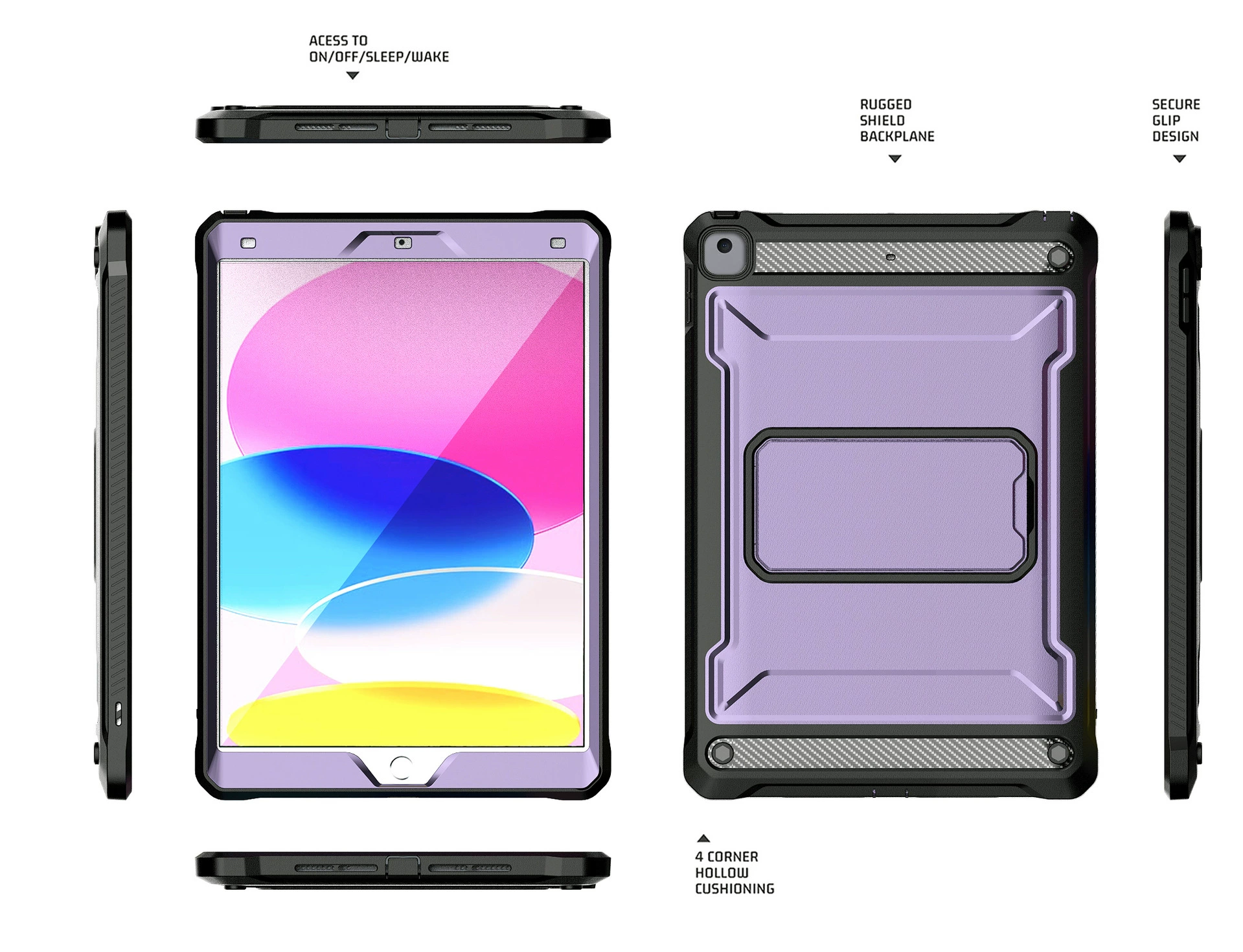 Защитный чехол для iPad 10.2 планшет Explorer новый стиль Apple планшет против падения поддержка чехла