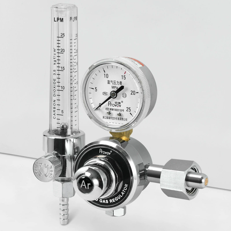 Редукционный клапан давления аргона, расходомер YQAR-731L, редуктор давления, баллон с аргоном, манометр, двойная трубка расхода, энергосберегающий тип