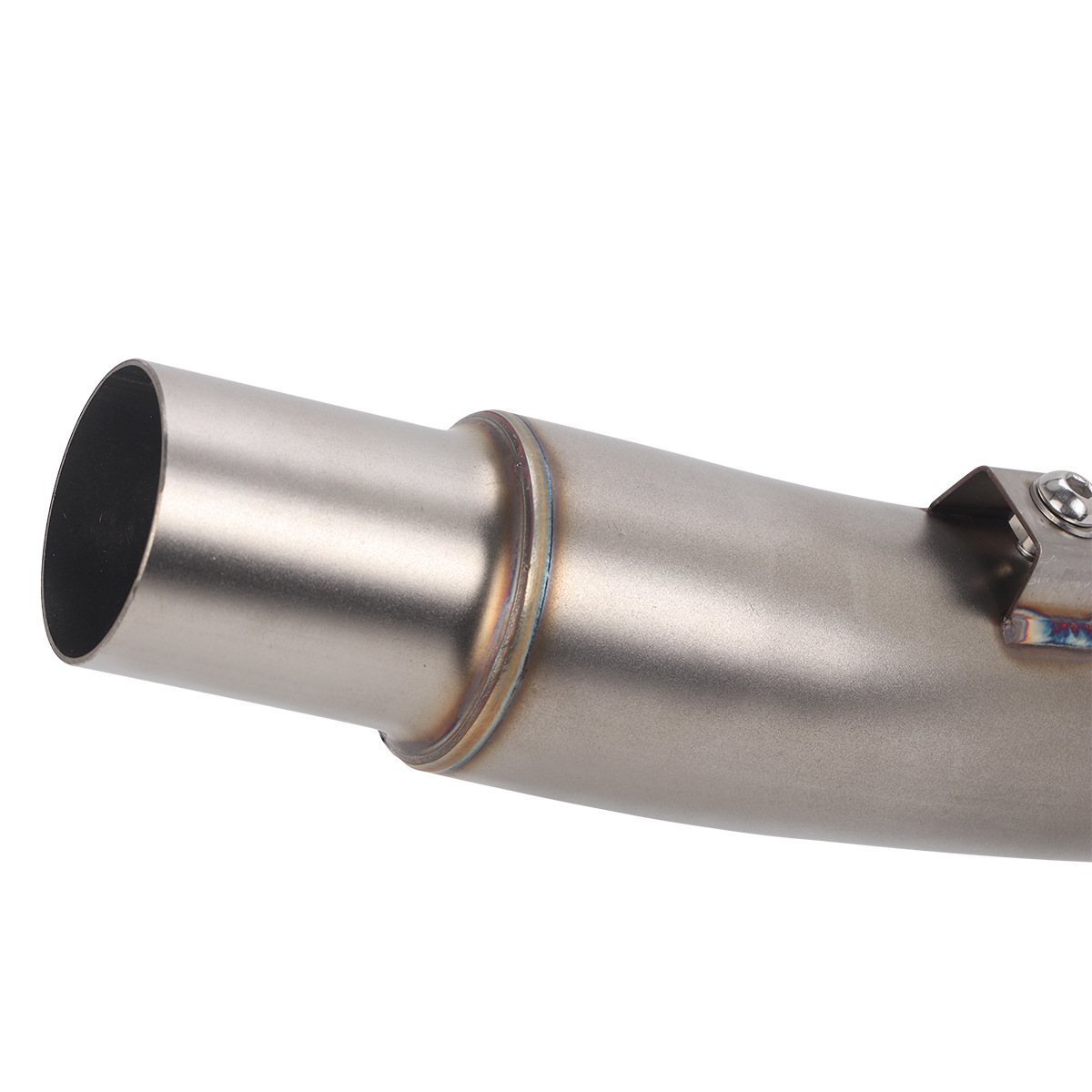 Suitable for modification of the CFMOTO 450MT motorcycle exhaust pipe, 450MT front section fully connects to the original factory diameter muffler