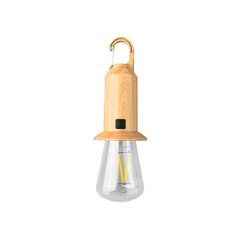 Outdoor Solar Light Portable Vintage Camping Bulb Rechargeable_voghion.com