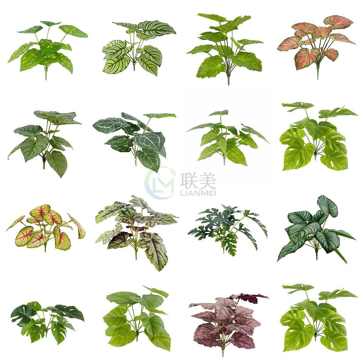 Wholesale interior decoration plant wall accessories simulated small green plants potted ornaments fake flowers plants simulated plant handles