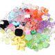 Acrylic Random Mixed Beads Kit Material Bag Cartoon Loose Beads DIY Mobile Phone Lanyard Beaded Accessories