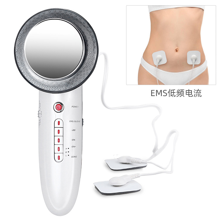 Six-in-One Body Shaping Device, Amazon Color Fiber Body Shaping Device, EMS Microcurrent Ultrasound Beauty Device