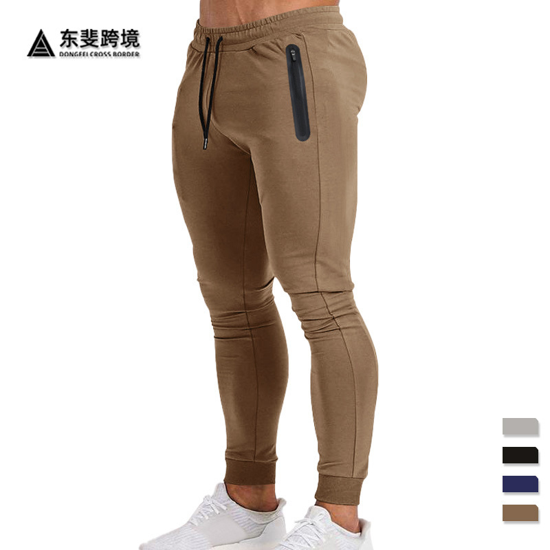 Cross-Border Spring and Summer Men's Casual Sports Pants Fitness Muscle Doctor Running Men's Pants Sports Casual Pants for Men