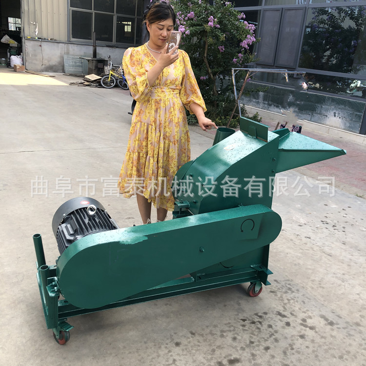 玉米秸秆粉碎机 干湿竹子破碎机 麦秸秆红薯杆破碎机 稻壳粉碎机