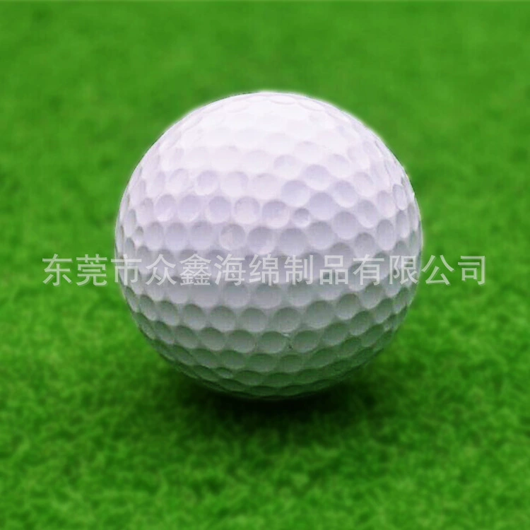 Заводской ПУ гольф-мяч для тренировок в помещении, цветная игрушка GOLF, мягкий мяч, антисресс из ПУ