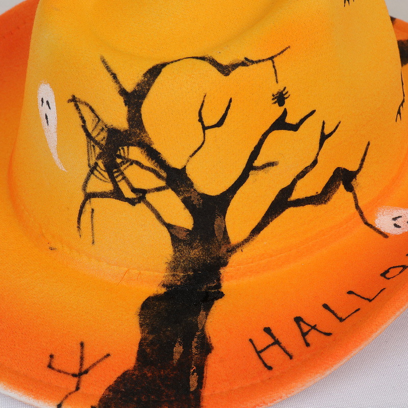 Halloween Party Bunte Ball Leistung Hut Geist Festival Requisiten Cowboy Schneemann Muster_voghion.com