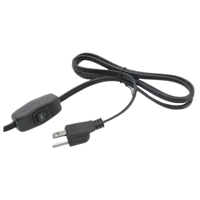 厂家直销电源线开关线电源线插头线2芯3芯PVC适配器专用