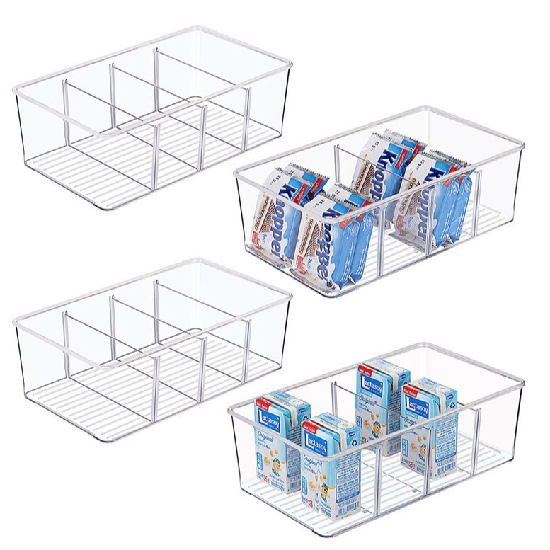 Cross-border Amazon Explosions snack box tea bag storage box coffee capsule beverage living room office desktop transparent