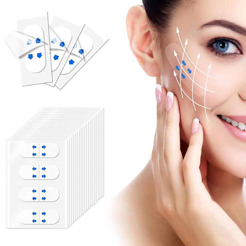Cross-border New Invisible Face Lifting Tape Invisible Lift Patch Small Face Patch V Thin Face Patch Thin Face Patch Artifact