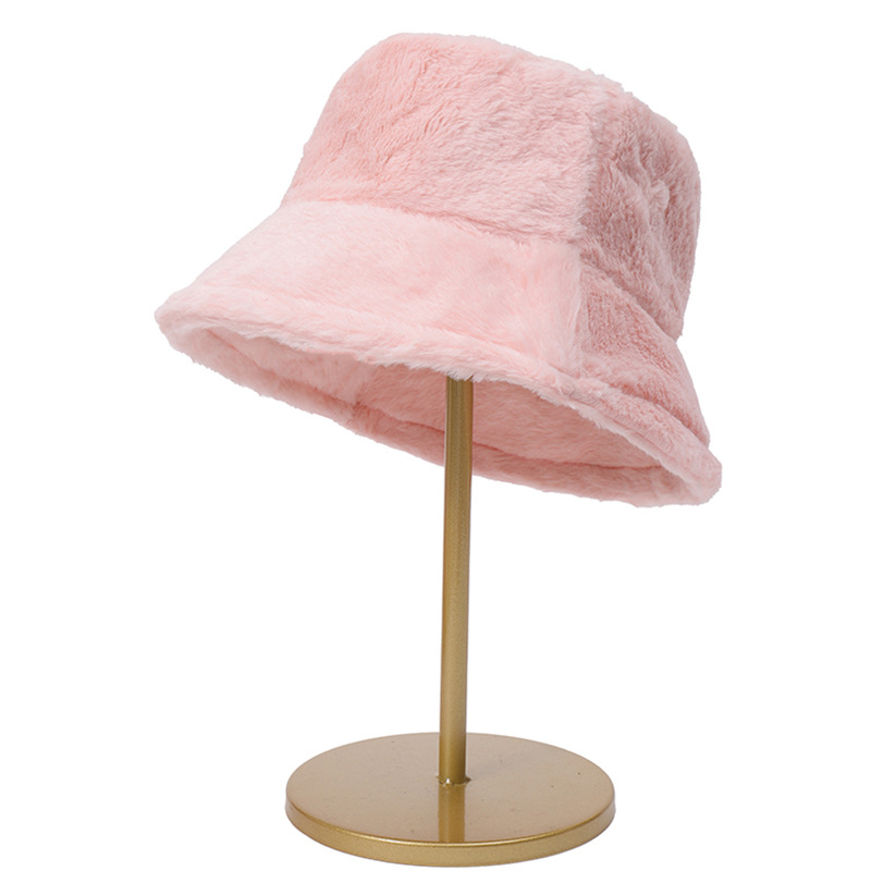 핑크 어부 모자