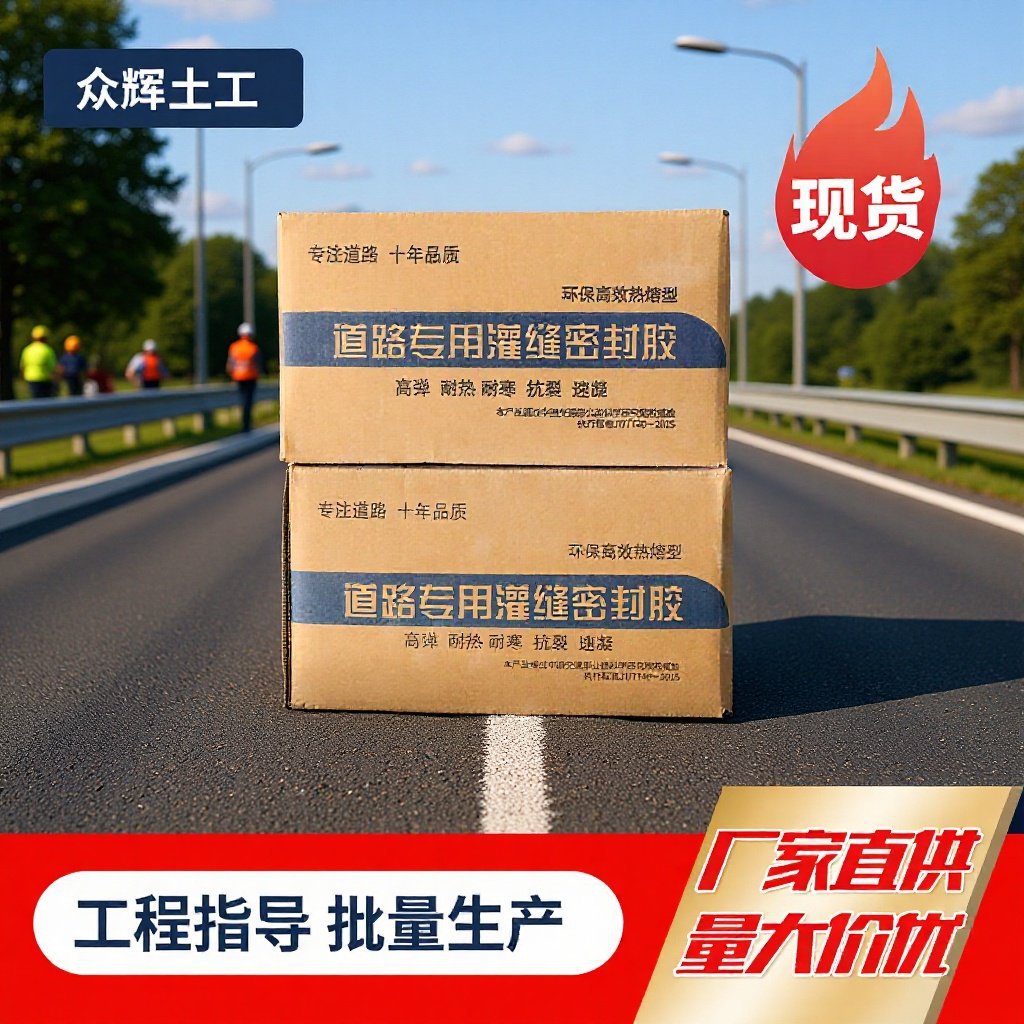路面灌缝胶路面裂缝修复神器公路路面裂缝修补市政工程养护灌缝胶|ms