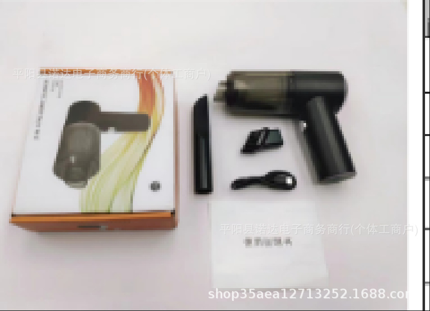 High-power wireless car vacuum cleaner with super strong suction, suitable for both car and home use, mini handheld portable vacuum cleaner wholesale
