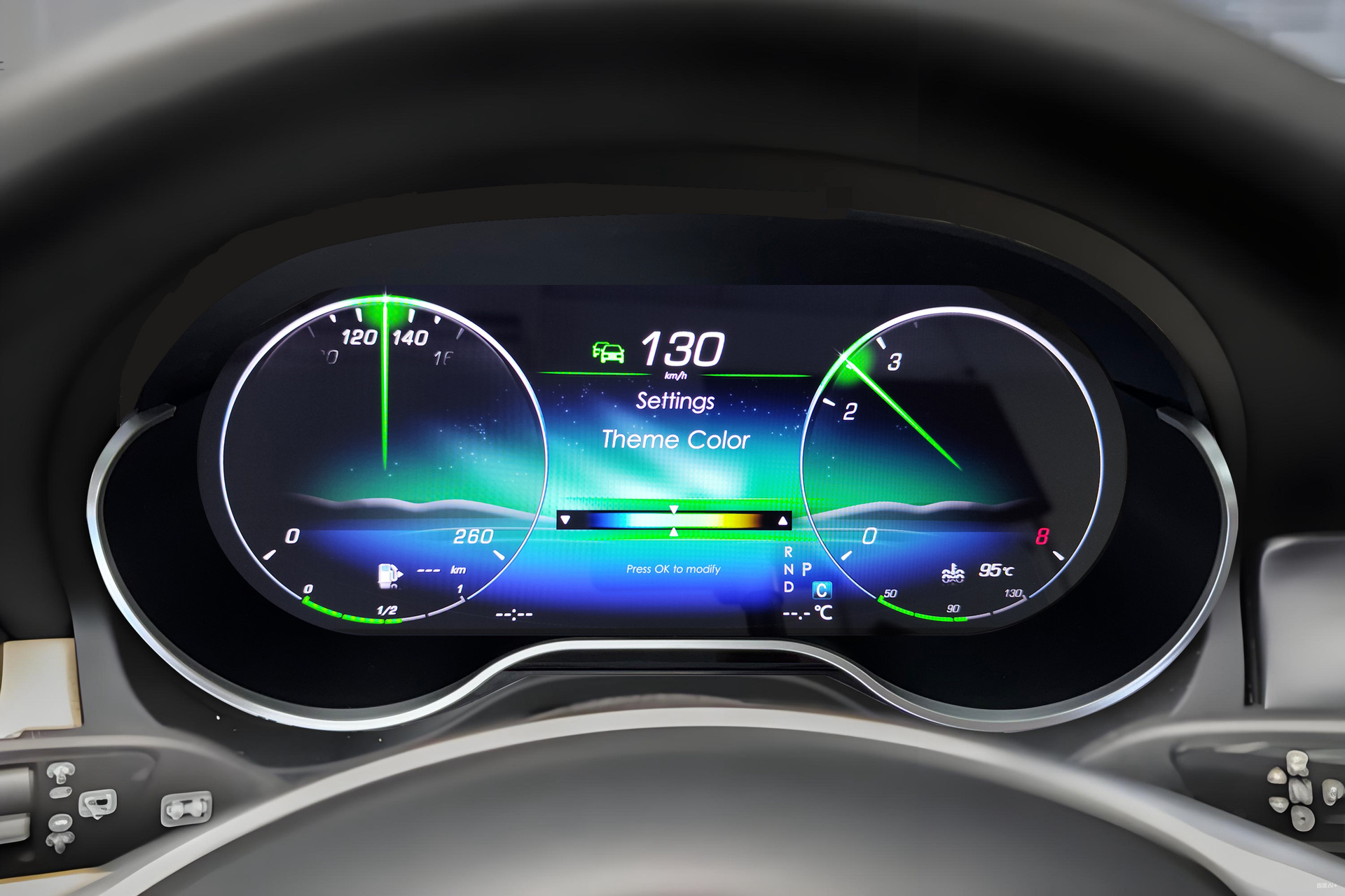 Suitable for Mercedes-Benz a Cla/Gla New Models, the Lcd Instrument Panel Supports Carplay, Android Auto, and Hicar